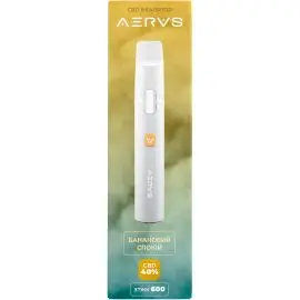 СБД 40% інгалятор АЕРАС зі смаком Банан