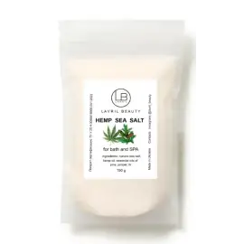 Сіль для ванн "Хвоя - конопля" концентрована, 150г