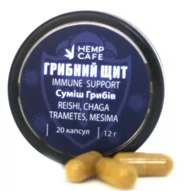 Капсули суміш грибів "Грибний щит" 20 шт 12 г