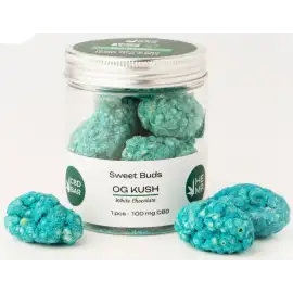 CBD Цукерки-бутони "OG KUSH", 1000 мг КБД, 10 шт