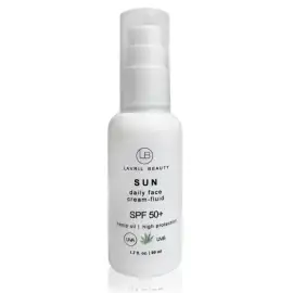 Крем-флюїд для обличчя з SPF UV 50+ високий захист для щоденного догляду з коноплею, 50мл