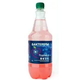 Пробіотичний напій Bacterium зі смаком порічки, 1 л в PET пляшці