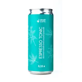 Напій кавовий Espresso Tonic з конопляними терпенами, 330 мл