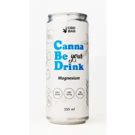 CBD лимонад "CannaBeDrink Magnezium" анчан, 50 мг КБД, 200 мг Магній, 330 мл