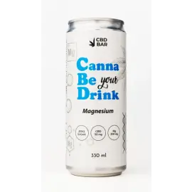 CBD лимонад "CannaBeDrink Magnezium" анчан, 50 мг КБД, 200 мг Магній, 330 мл