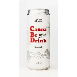 CBD Напій "CannaBeDrink" гранат, 50 мг КБД, 330 мл