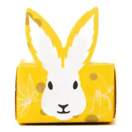 CBD Rabbit Banana Vegan цукерка в білому шоколаді 50 mg CBD