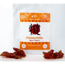 CBD джерки з курки "Chinese Hello" - 75 мг КБД, 50 мг Магнію, 45 г