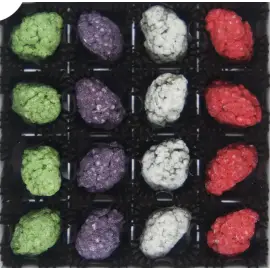 CBD Mix Box набір КБД цукерок 16 шт, 1200mg CBD