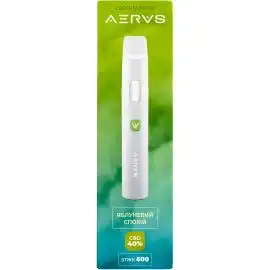 СБД 40% інгалятор АЕРАС зі смаком Яблуко