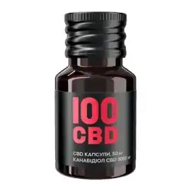 CBD капсули 3000 мг, 60 капсул по 50 мг