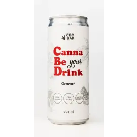 CBD Напій "CannaBeDrink" гранат, 50 мг КБД, 330 мл