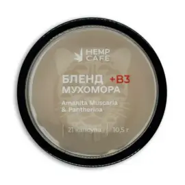 Бленд мухомора капсули Пантерний + Червоний мухомор + Ніацин 21шт (курс 10-21 діб)