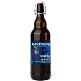 Пробіотичний напій Bacterium зі смаком порічки, 1 л в склі