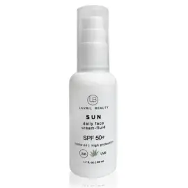 Крем-флюїд для обличчя з SPF UV 50+ високий захист для щоденного догляду з коноплею, 50мл