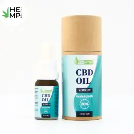 Олія CBD oil 20%, 2000 мг КБД, 10 мл