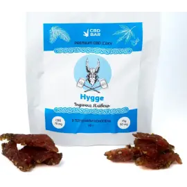 CBD джерки з індички "Hygge" - 75 мг КБД, 50 мг Магнію, 45 г